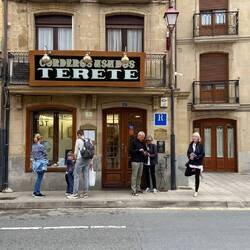 Waiting for the Restaurant to open at 8:30 PM