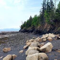 Aktuell kann man hier noch laufen. Ein bisschen später zur Flut nicht mehr.