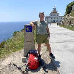I arrived at kilometre 0. I could not even imagine this moment 45 days ago.