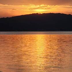 Sunset at Gorgona Restaurant