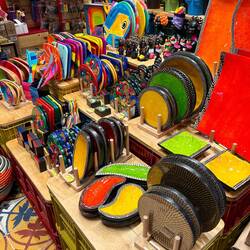 shop at airport as colourful as the city