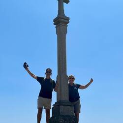 The end point at Finisterre