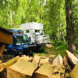 Phoenix mit dem Unimog von Charlie
