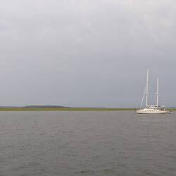 Pacific High against the marshes to the west.