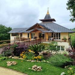 Der buddhistische Tempel in Santa Cittarama.