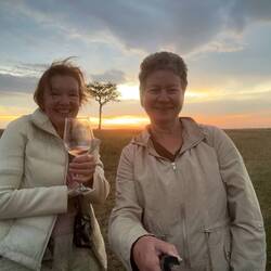 Last sunset on the Mara