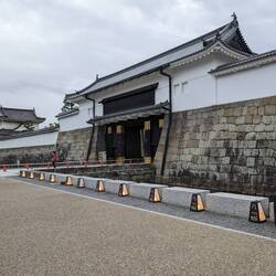 L'entrée du château