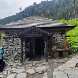 Oben angekommen. Jetzt gibt's ein Kaltgetränk