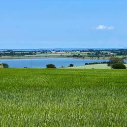 From the top of the island