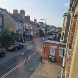 The view from our hotel window.