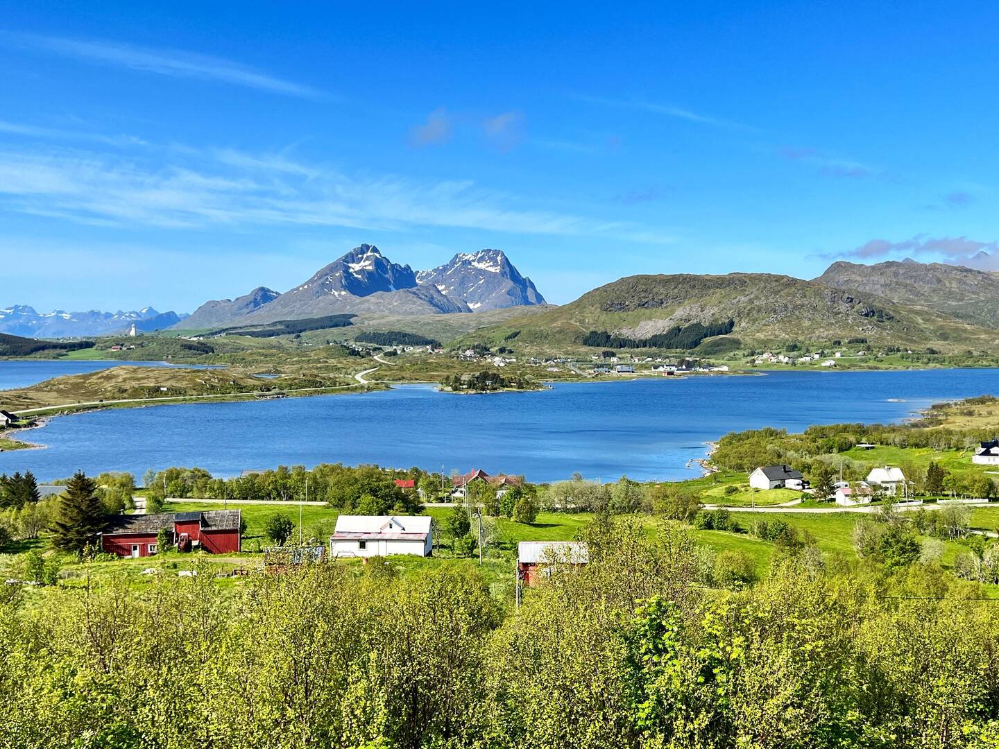 Anfahrt nach Haukland