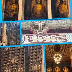 7200 buddhas in the pagoda