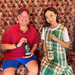 Bruce and the owners wife