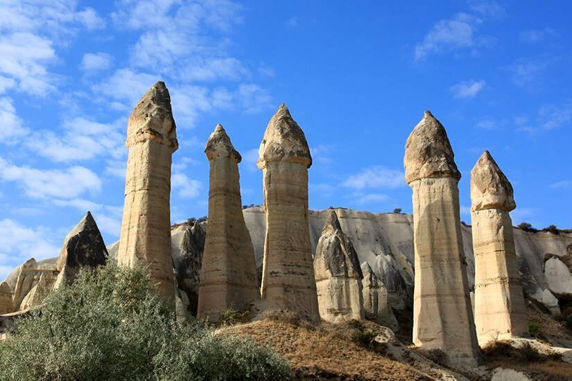 Feenkamine Kappadokien