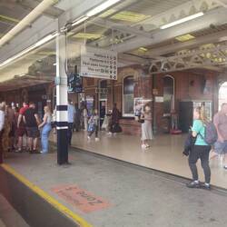 In Doncaster wurde es voll..