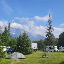 Letzter Blick vom Camp Rijo auf die Lomnitzer Spitze