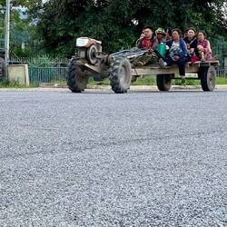 Heim von der Feldarbeit