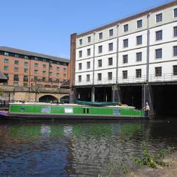 Our photo for the Silver Propeller at Victoria Quays, the beginning / end of the Sheffield line.
