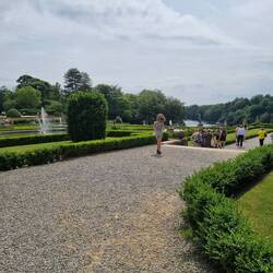 The gardens complete with its own lake