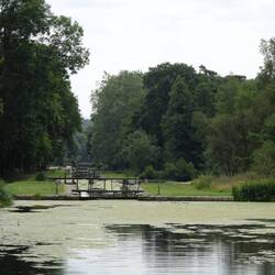 Versuch, die Schleuse Treppe zu fotografieren