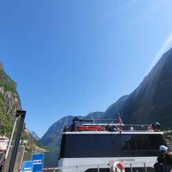 Our electric ferry - it charges up at either end