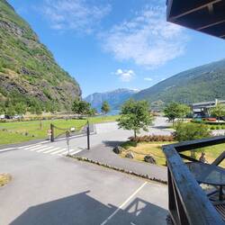 View from our hotel again in the sunshine