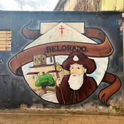Mural in Belorado