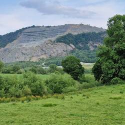 Quarry in side of Breidden Hill