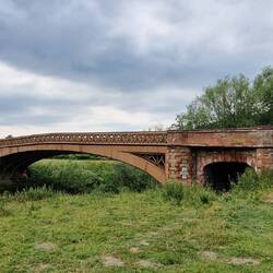 Beautiful Buttington bridge over the river Severn