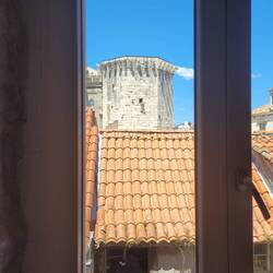 View from our hotel room window