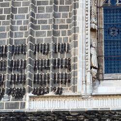 Church Displaying Chains that Captivated Christians in Granada