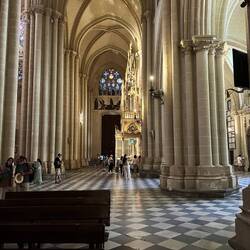 Interior Toledo Cathedral