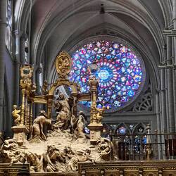 Rose Window in the Cathedral