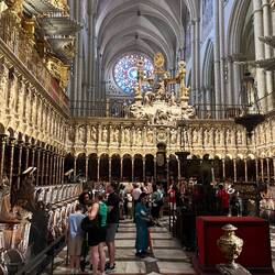 Cathedral Choir Carvings in Alabaster