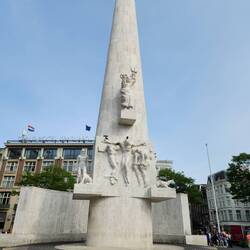 WWII monument on Dam Square