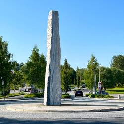 Obelisk in der Stadtmitte