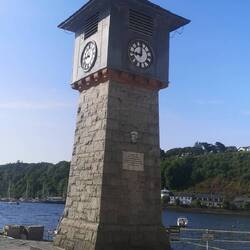 Der Uhrturm von Tobermory.