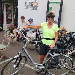 Finishing up at Ollie's. The 'and more' includes bike rentals 🙂.