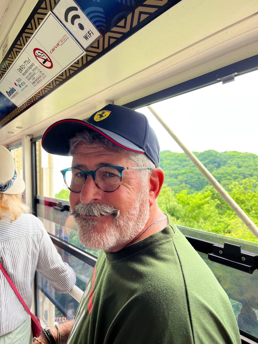 Down on the "ropeway"