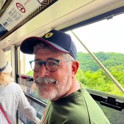 Down on the "ropeway"