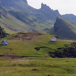 Wunderbare Bergwanderung um den Quiraing auf der Halbinsel Trotternish