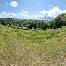 Panoramic view over Nantmawr
