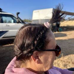 When the boys do your hair 🤣🤣