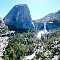 Nevada Falls trail