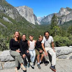 Tunnel view sur la vallée de Yosemite