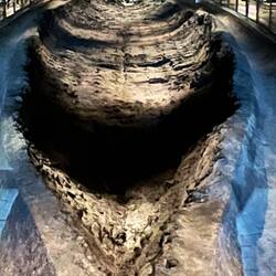 Imprint of the burial ship