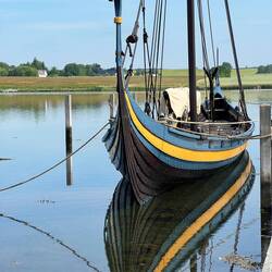 The LadbyDragen Reconstructed Viking ship