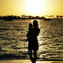 Die Sonnenuntergänge waren traumhaft