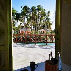 Breakfast with a view