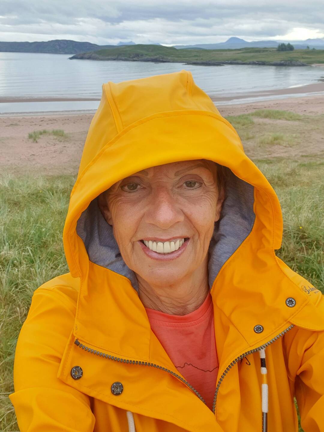 Heute im Regenoutfit